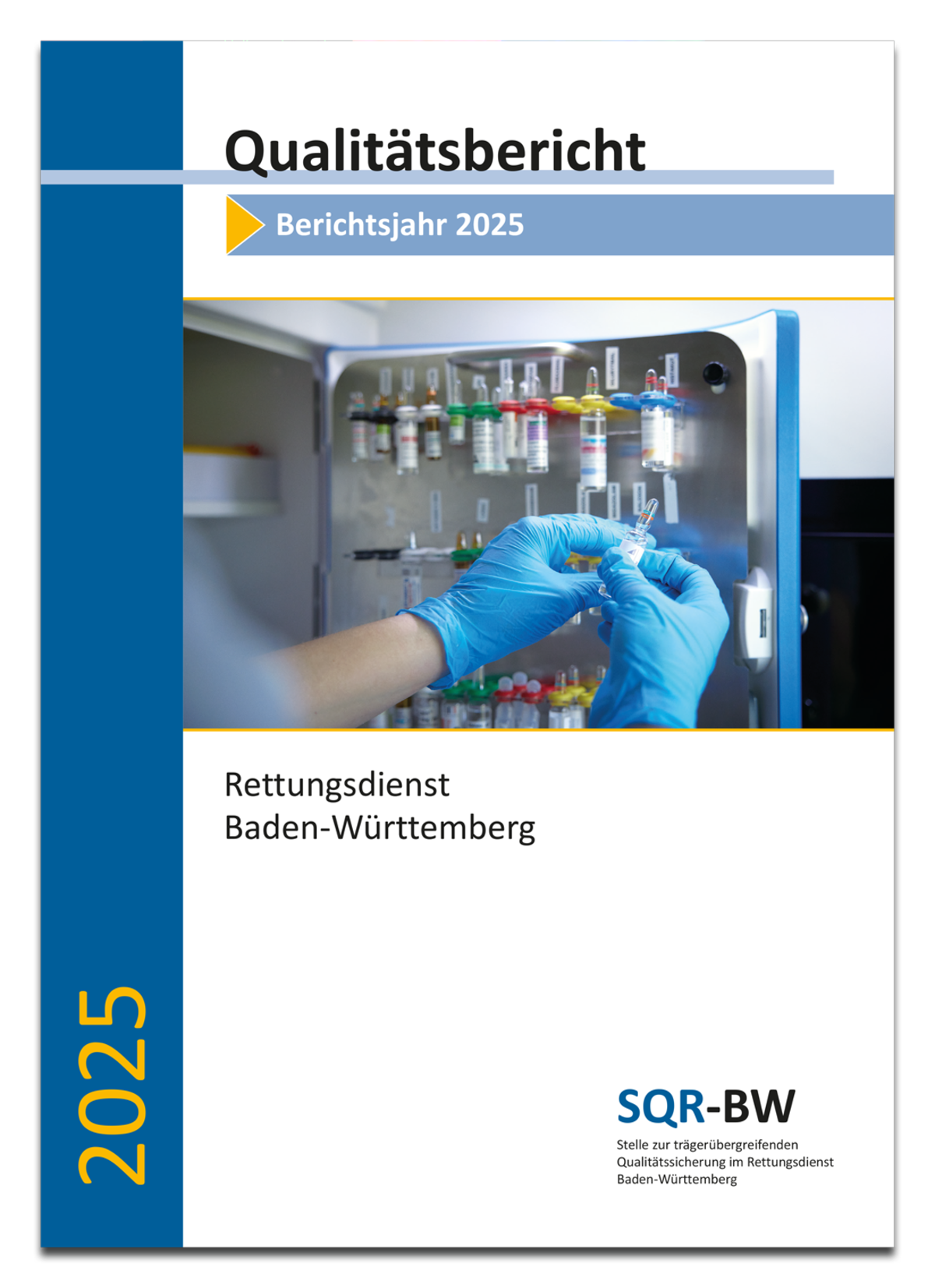 Deckblatt des Qualit&auml;tsberichtes der SQR 2025