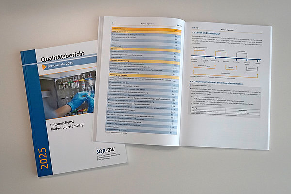 Deckblatt des Qualit&auml;tsberichtes der SQR 2025